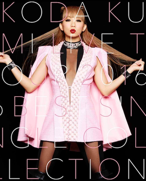 倖田來未「KODA KUMI LIVE TOUR 2016 ～Best Single Collection～」Blu-rayジャケット