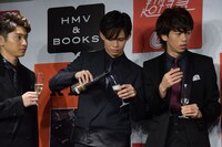 左からコーイチ、カイ、リョウガ。