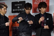 左からコーイチ、カイ、リョウガ。