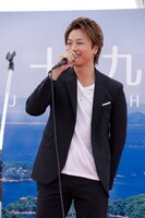 9月に行われた「佐世保観光名誉大使就任式」に出席したEXILE TAKAHIRO。（写真提供：LDH）