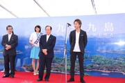「佐世保観光名誉大使就任式」の様子。（写真提供：LDH）