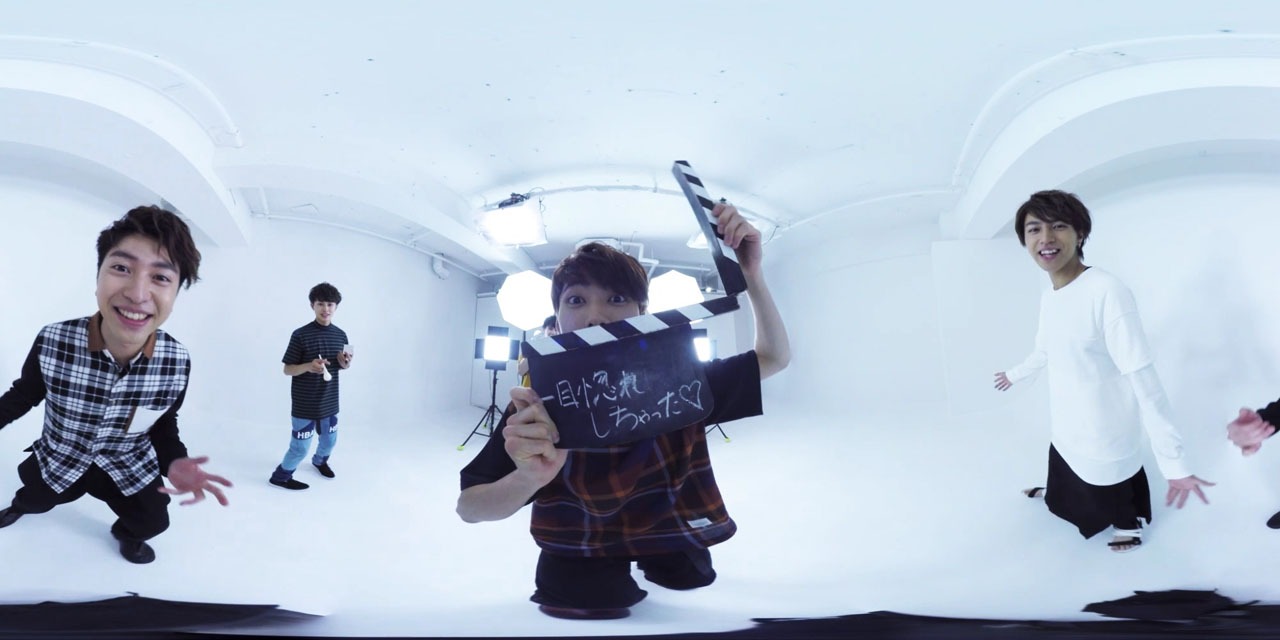 「Yell～VR ver.～」のワンシーン。