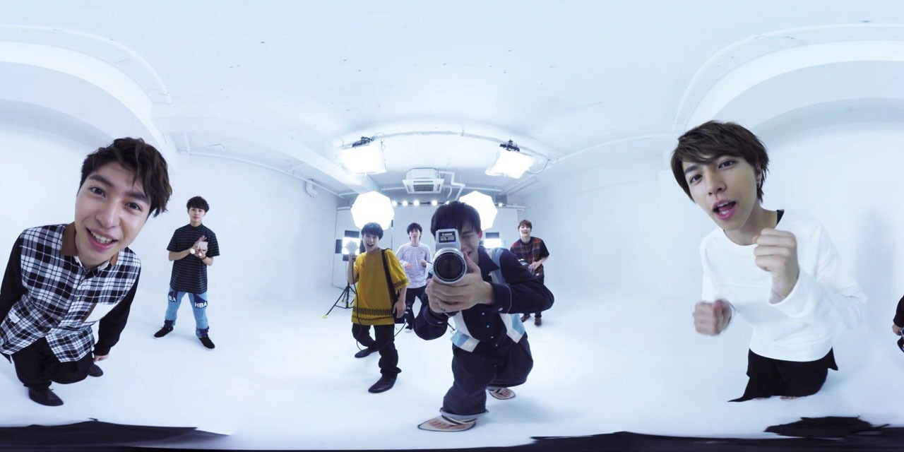 「Yell～VR ver.～」のワンシーン。