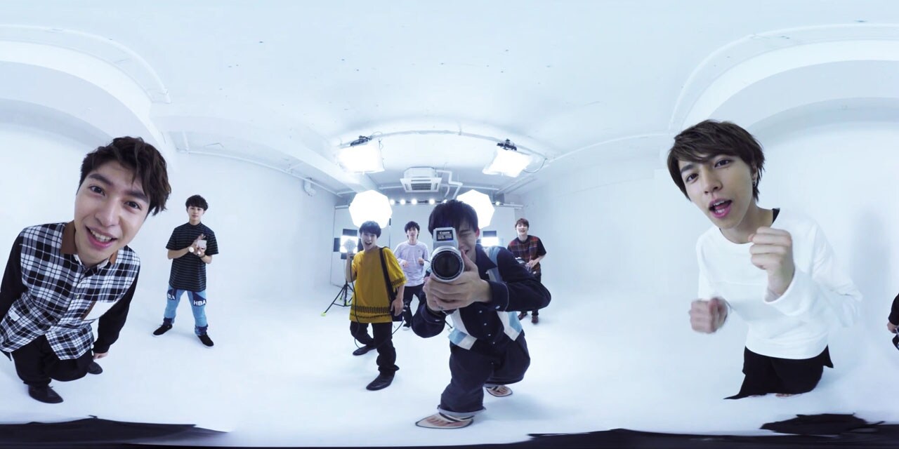 「Yell～VR ver.～」のワンシーン。