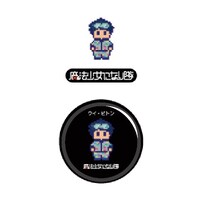 「RPGましょ隊缶バッジ＆ステッカー（ウイ・ビトン）」イメージ。