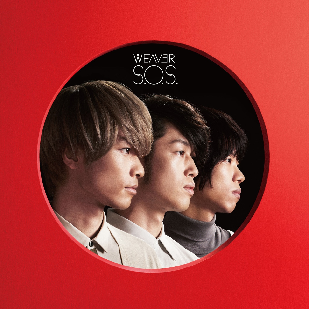 WEAVER「S.O.S. / Wake me up」初回限定盤ジャケット