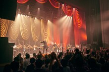 QURULI featuring Flip Philipp and Ambassade Orchester「NOW AND 弦」公演の様子。（Photo by Takeshi Shinto）