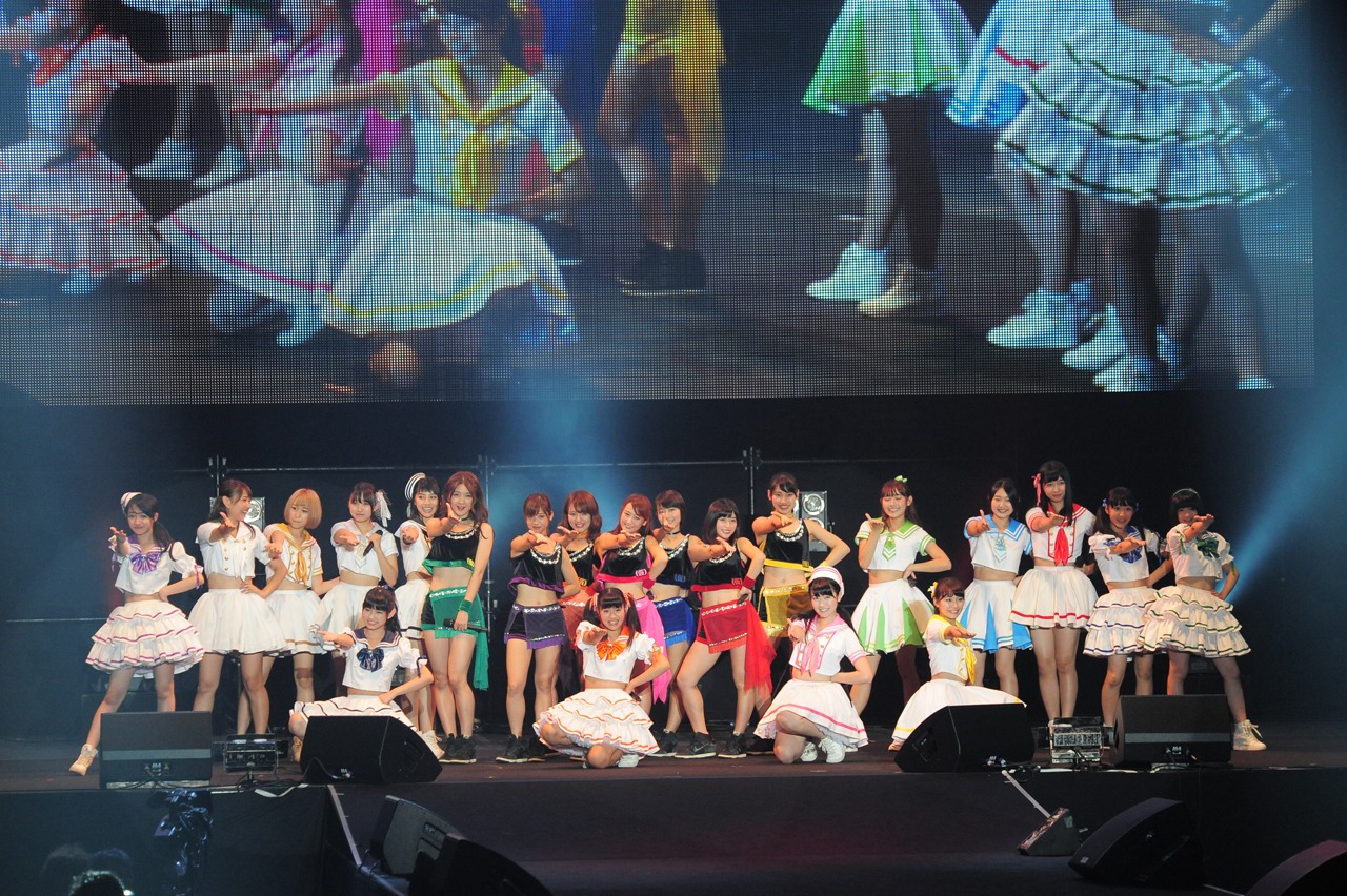 SUPER☆GiRLSとアップアップガールズ（仮）