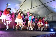 LinQによるライブの様子。
