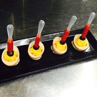 コラボメニュー「ギョロ目玉のピンチョス」