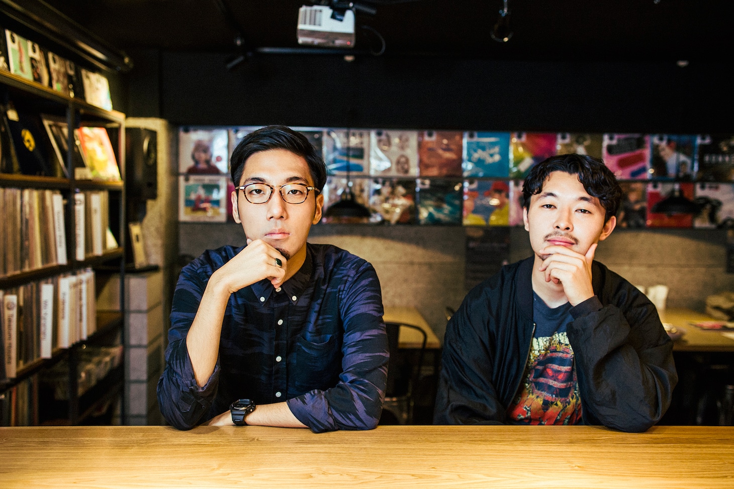 左からtofubeats、櫻木大悟（D.A.N.）。