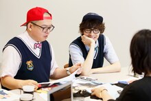 商品会議中のONIGAWARA。