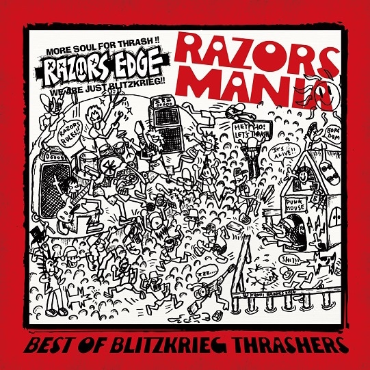 RAZORS EDGE「RAZORS MANIA」ジャケット