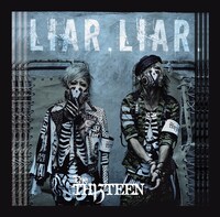 The THIRTEEN「LIAR.LIAR.」通常盤ジャケット