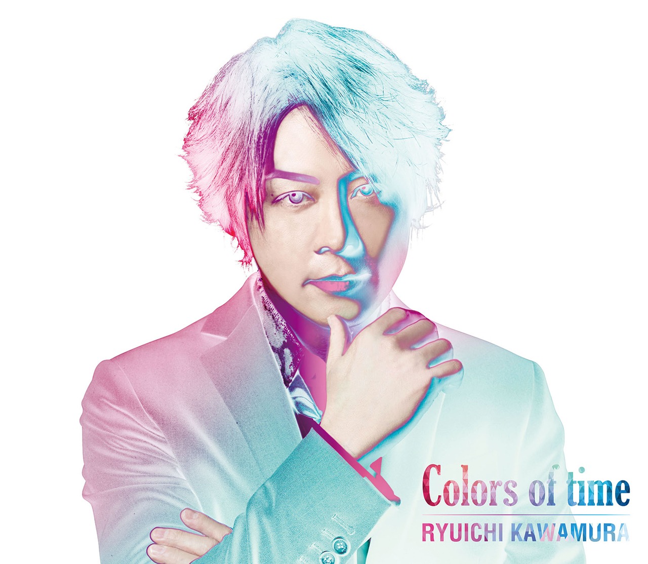 河村隆一「Colors of time」CD+DVD仕様ジャケット