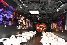 「わーすた presents 完全なるアイドルCafe」店舗内の様子。