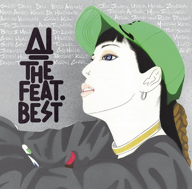 AI「THE FEAT. BEST」ジャケット
