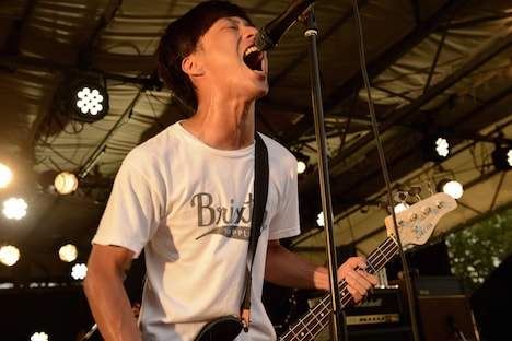 庵原将平（Vo, B / SHANK）（撮影：半田安政[showcase]）