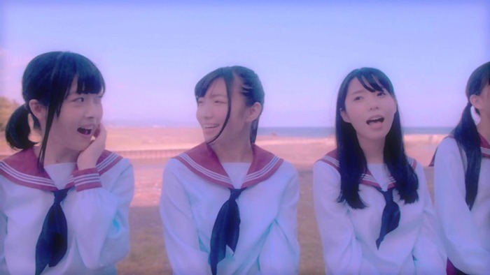 Wake Up, Girls!「僕らのフロンティア」ミュージックビデオのワンシーン。
