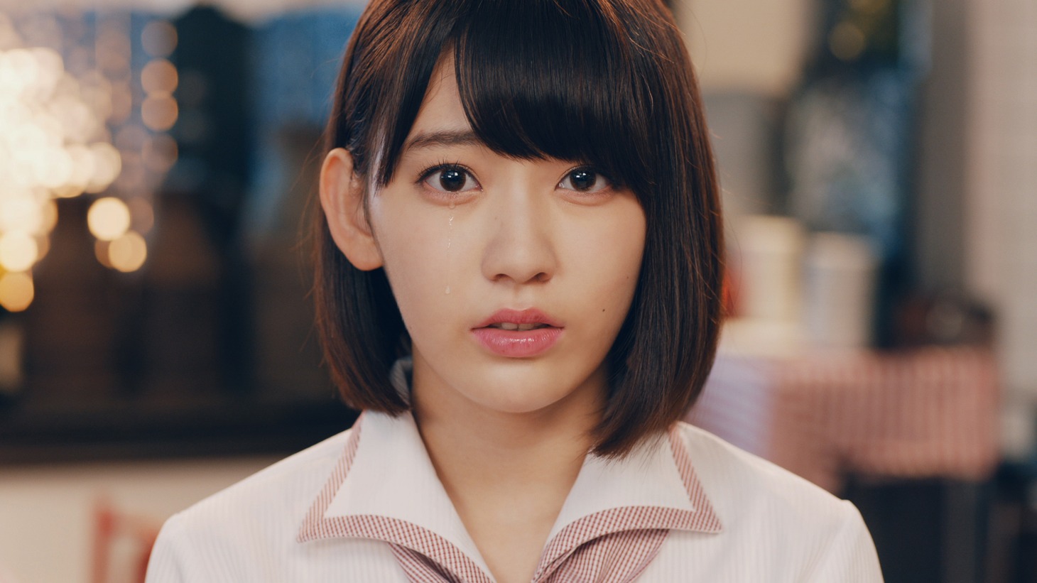 「バイトル」新CM「（バイト）卒業前」篇のワンシーン。