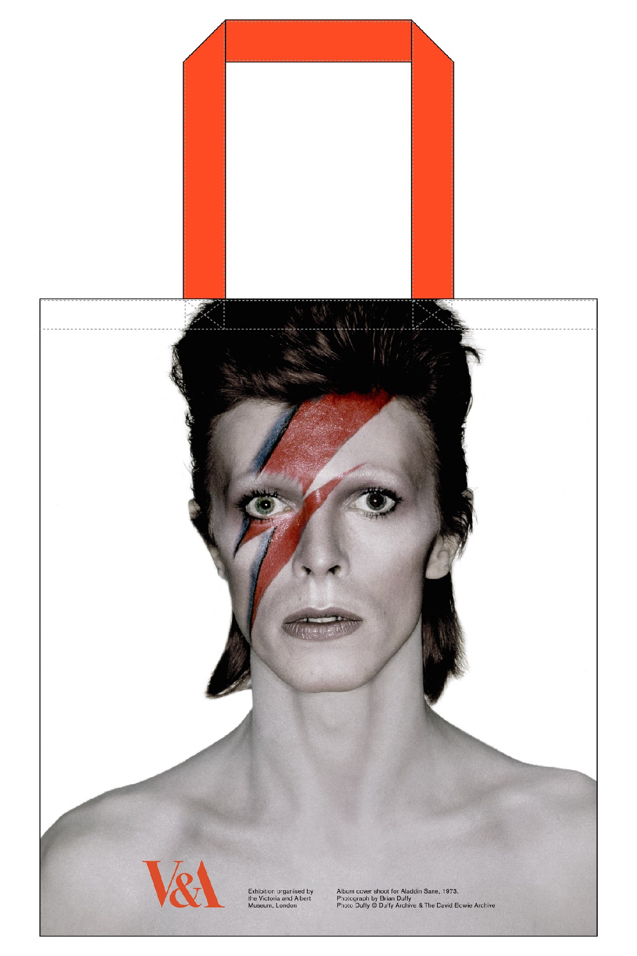 「DAVID BOWIE is」限定オリジナルグッズ付きチケットに付くグッズ。