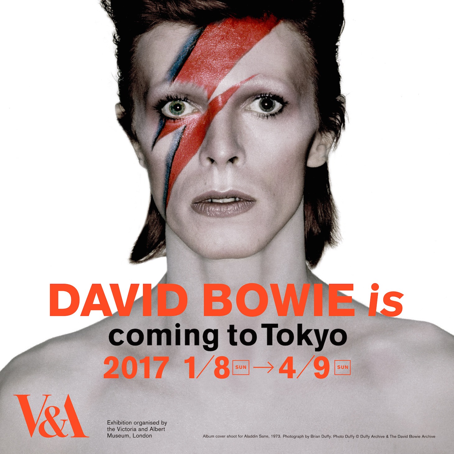 「DAVID BOWIE is」ビジュアル
