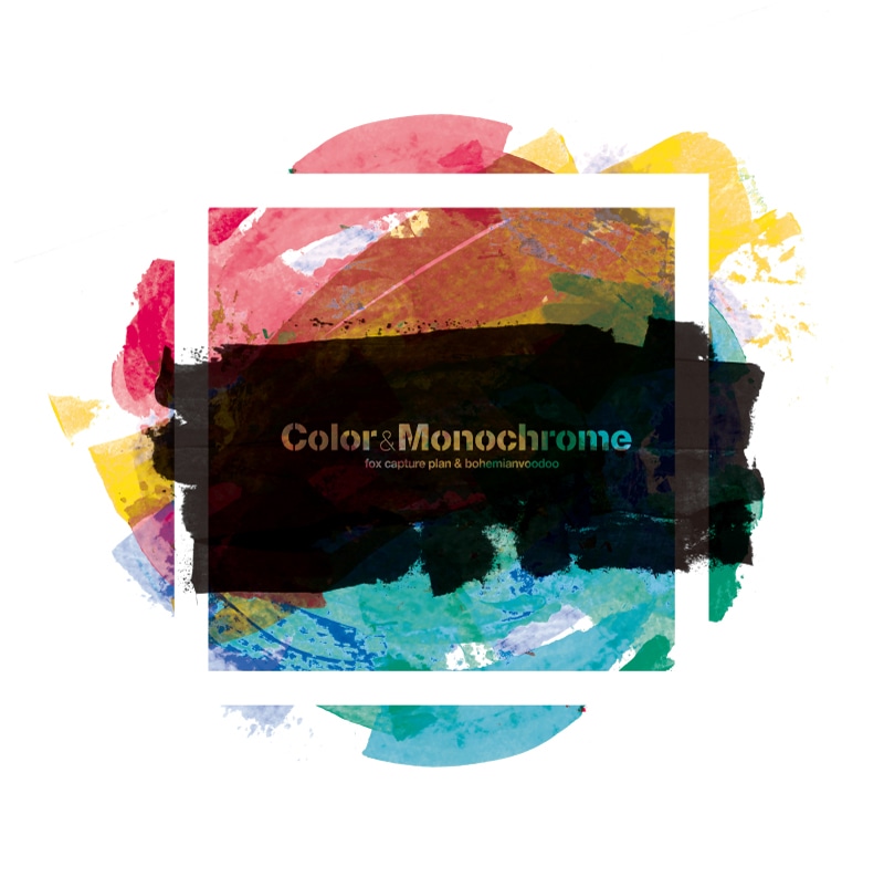 fox capture plan & bohemianvoodoo「color & monochrome LP」ジャケット