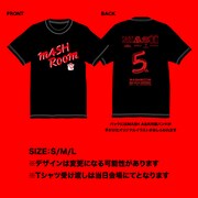 「MASH A&R 5th ANNIVERSARY MASHROOM 2017」オリジナルTシャツ