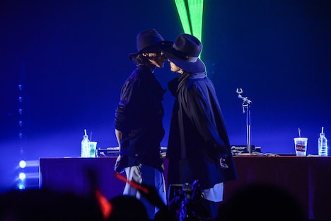 JINTAKA「Choo Choo SHITAIN」リリース記念イベントの様子。