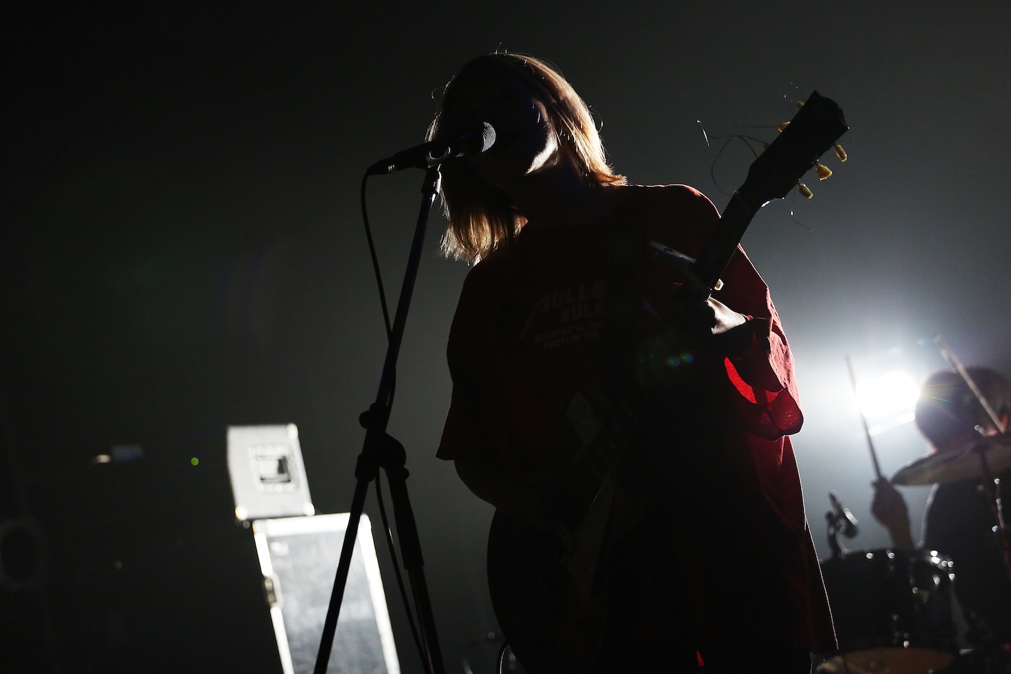 牛丸ありさ（Vo, G / yonige）（Photo by Kohei Suzuki）
