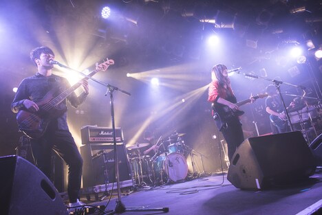 きのこ帝国（Photo by Daisuke Miyashita）