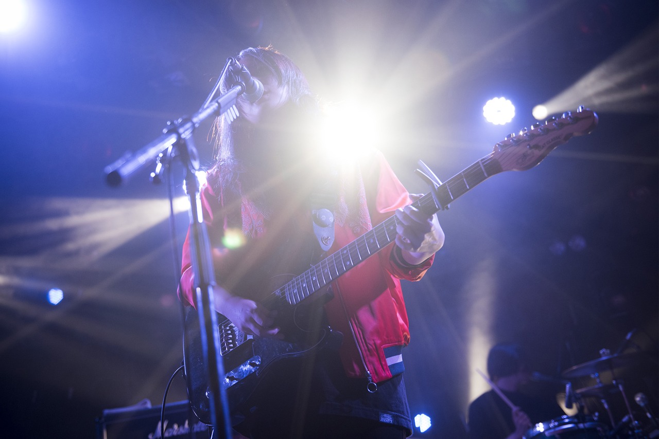 佐藤千亜妃（Vo, G / きのこ帝国）（Photo by Daisuke Miyashita）