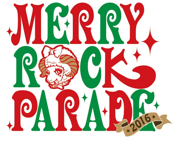 「MERRY ROCK PARADE 2016」ロゴ