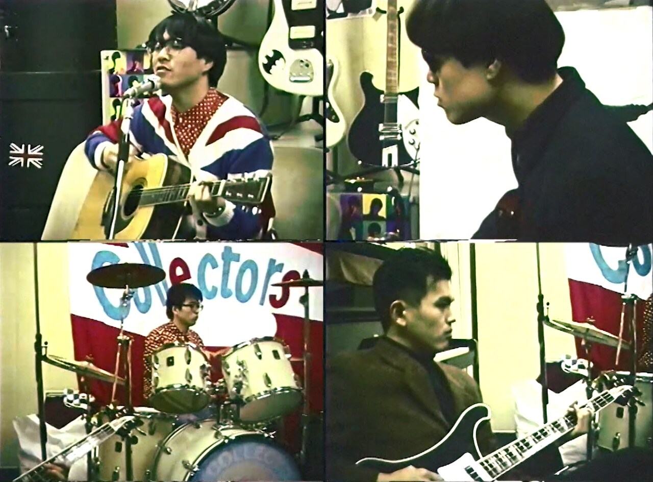 THE COLLECTORS「夢みる君と僕」（LONDON REMIX）ミュージックビデオより。