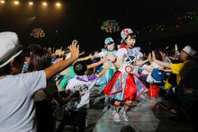 ももいろクローバーZ「子供祭り」の様子。（Photo by HAJIME KAMIIISAKA）