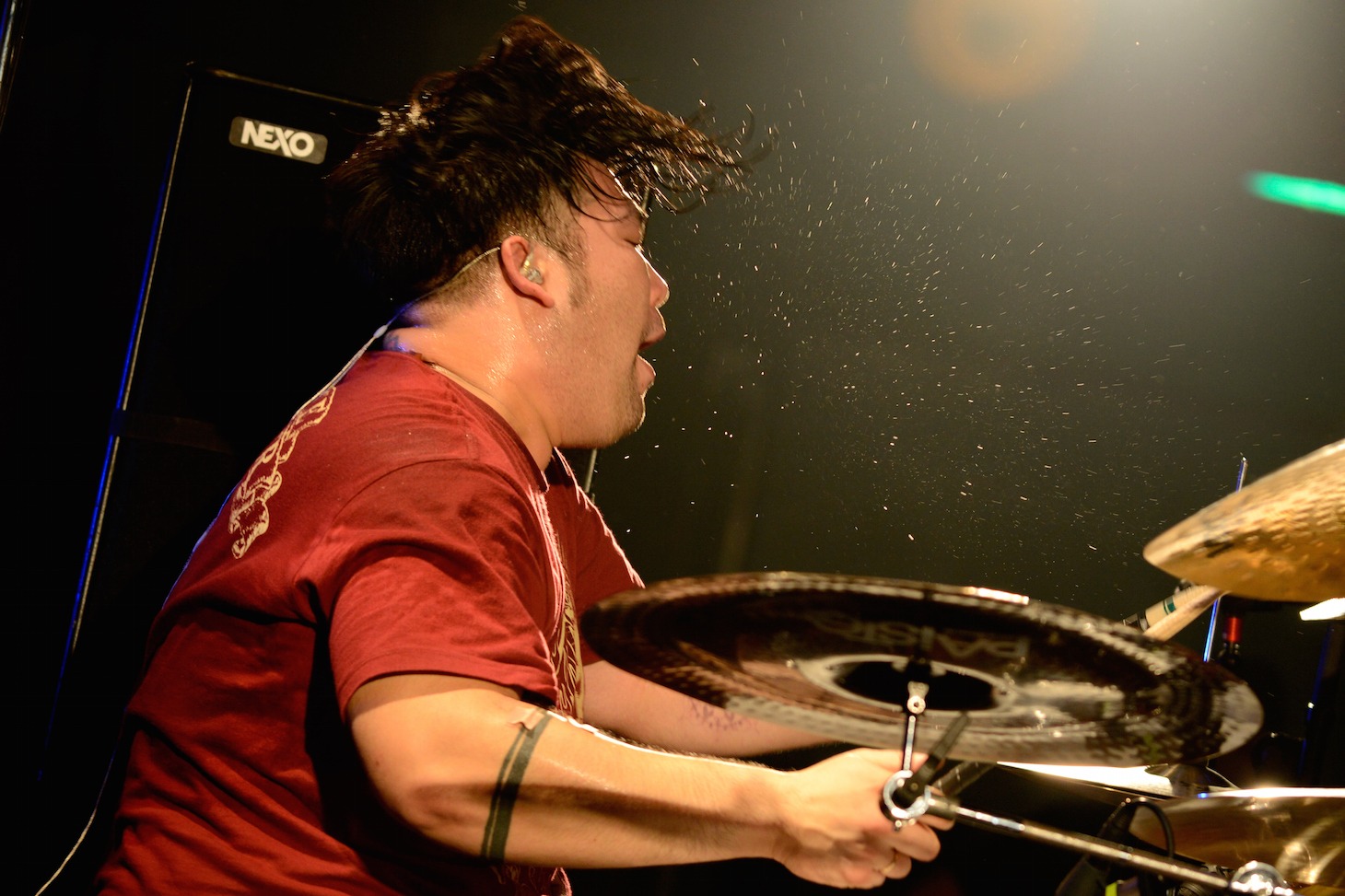 Taihei Sakagami（Dr）（撮影：半田安政[Showcase]）