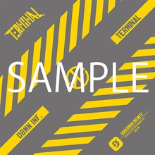 DOBERMAN INFINITY「TERMINAL」購入者特典のバンダナサンプル画像（WonderGOO&新星堂バージョン）。