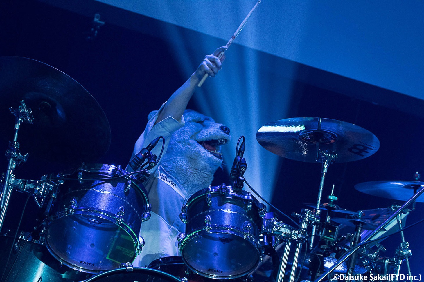 「WOWOW×MAN WITH A MISSION『WOWGOW LIVE SHOW』」のワンシーン。