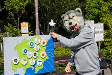 「WOWOW×MAN WITH A MISSION『WOWGOW LIVE SHOW』」内VTRのひとコマ。