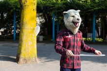 「WOWOW×MAN WITH A MISSION『WOWGOW LIVE SHOW』」内VTRのひとコマ。