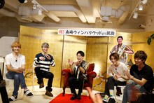 LINE LIVE「PrizmaXの夜遊びキャデラック」の様子。（撮影：M.キセキ）