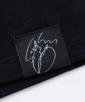 キャンペーンC賞の賞品「オリジナルブラックTシャツ」イメージ。