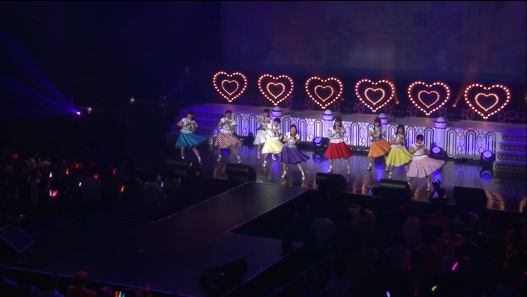「放課後プリンセスライブ2016 "PRINCESS STORY" ＠Zepp DiverCity」のワンシーン。
