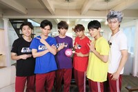 左からコーイチ、カイ、リョウガ、ユーキ、ユースケ、タカシ。