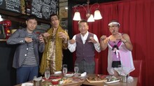 左から浜ロン、ピコ太郎、上田晋也、桐畑トール。(c)テレビ朝日