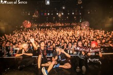 ReVision of Sence「八面楚歌リリース記念ワンマンツアー」梅田CLUB QUATTRO公演の様子。（Photo by Kaochi）