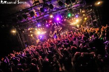 ReVision of Sence「八面楚歌リリース記念ワンマンツアー」梅田CLUB QUATTRO公演の様子。（Photo by Kaochi）
