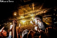 ReVision of Sence「八面楚歌リリース記念ワンマンツアー」梅田CLUB QUATTRO公演の様子。（Photo by Kaochi）