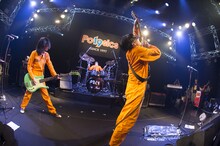 POLYSICS「TOISU!!!感謝祭」の様子。（撮影：緒車寿一）