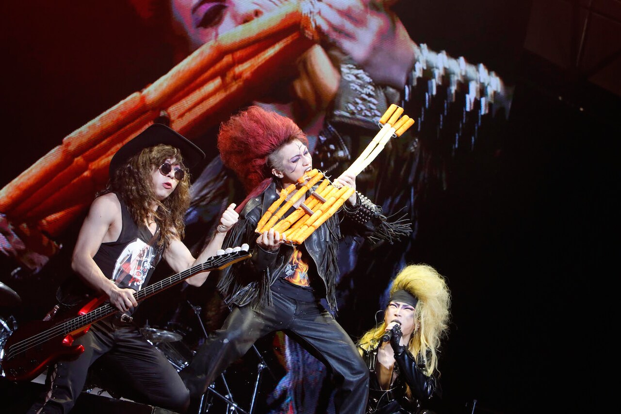 ゴールデンボンバー - 金爆×YOSHIKI、MUCC×ラルクKen「VJS」最終日も